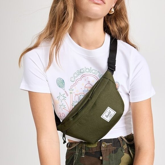 Herschel Classic Hip Pack - 1L New with tags! Ivy green bum bag crossbody - Picture 1 of 13